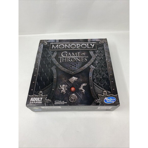 Hasbro Monopoly Game of Thrones Board Game W/ Working Audio - Open Box, Complete - Picture 1 of 9